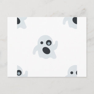 Cartão Postal fantasma emoji