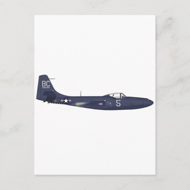 Cartão Postal Fantasma McDonnell FH-1 (Frente)