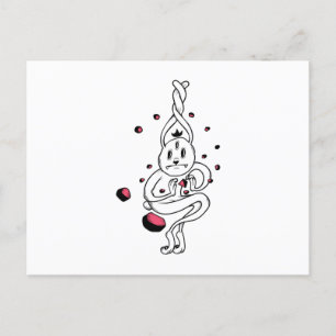Cartão Postal Fantasma Tímido