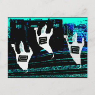 Cartão Postal Fantasmas do Corredor Nordeste de Caminhos de Ferr