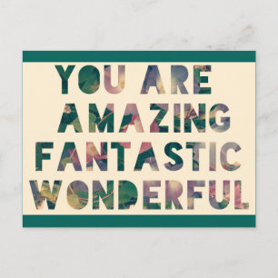 Cartão Postal Fantástico