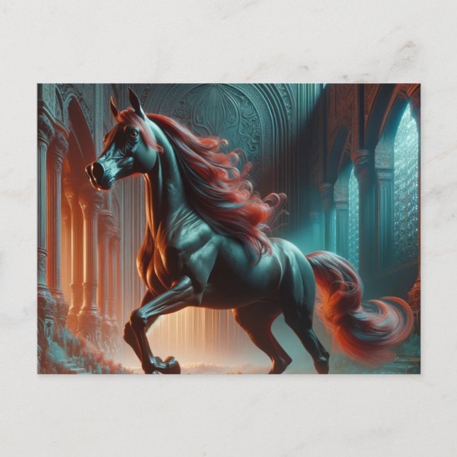 Cartão Postal Fantasy Arabian (Frente)