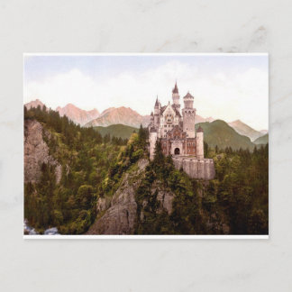 Cartão Postal fantasy-art-wallpaper-34, Castelo de Neuschwanstei