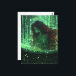 Cartão Postal Fantasy Beautiful Woman with Red Hair in Tub<br><div class="desc">A beautiful woman with red hair in a vintage tub fantasy AI generated art</div>