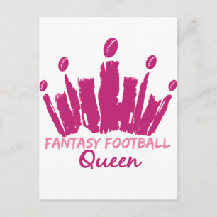 Cartão Postal Fantasy Futebol Queen