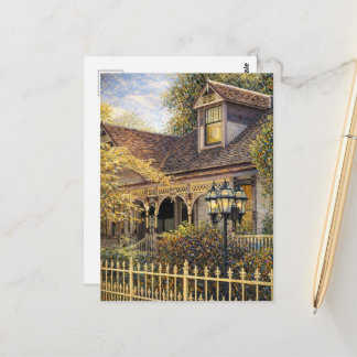 Cartão Postal Fantasy Victorian Gingerbread I