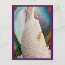 Fantasy White Peacock Weding Fashionista Po