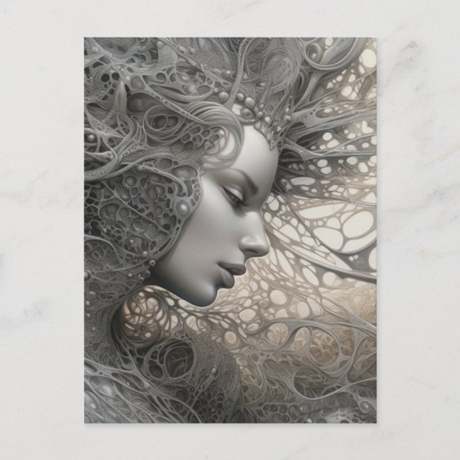 Cartão Postal Fantasy Woman (Frente)