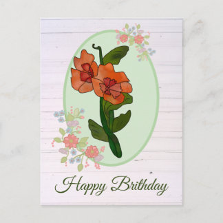 Cartão Postal Fantasyblume
