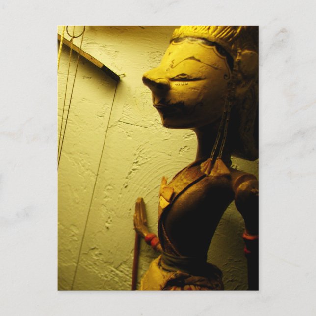 Cartão Postal Fantoche (Frente)