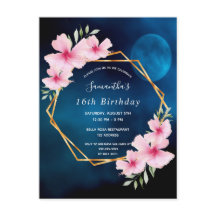 Farinhas cor-de-rosa-azul-de-aniversário