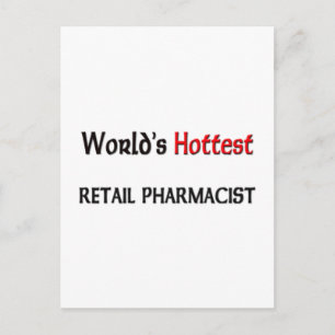 Cartão Postal Farmacêutico de varejo mais quente do mundo