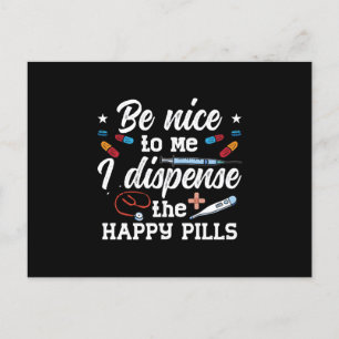 Cartão Postal Farmacêutico Seja Legal Para Mim Técnico De Farmác