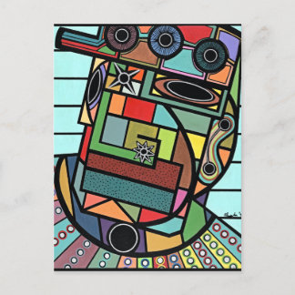 Cartão Postal "Farmer" por Ruchell Alexander