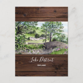 Cartão Postal Farmhouse perto de Third, Lake District, Inglaterr