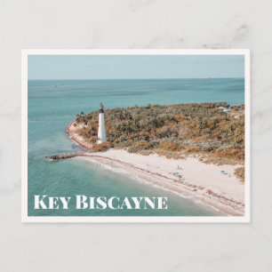 Cartão Postal Faro do Cabo Key Biscayne Flórida Foto