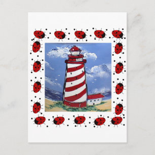 Cartão Postal Faróis de Joaninha