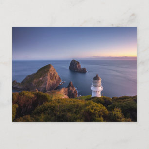 Cartão Postal Faróis Farol Cape Brett Nova Zelândia