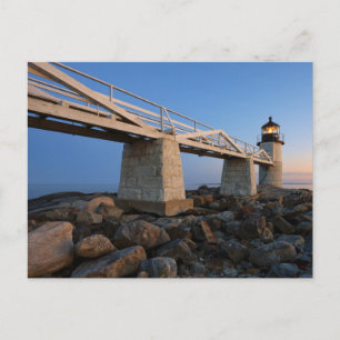 Cartão Postal Faróis Farol de Port Clyde Maine