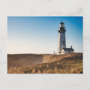 Cartão Postal Faróis Farol de Yaquina Head Oregon
