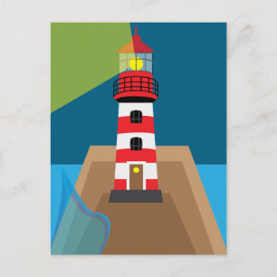 Cartão Postal Farol
