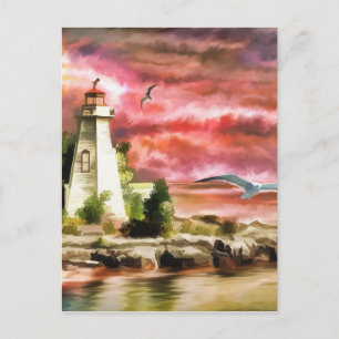 Cartão Postal Farol