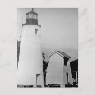 Cartão Postal Farol 2 da escala do rio de Tchefuncte