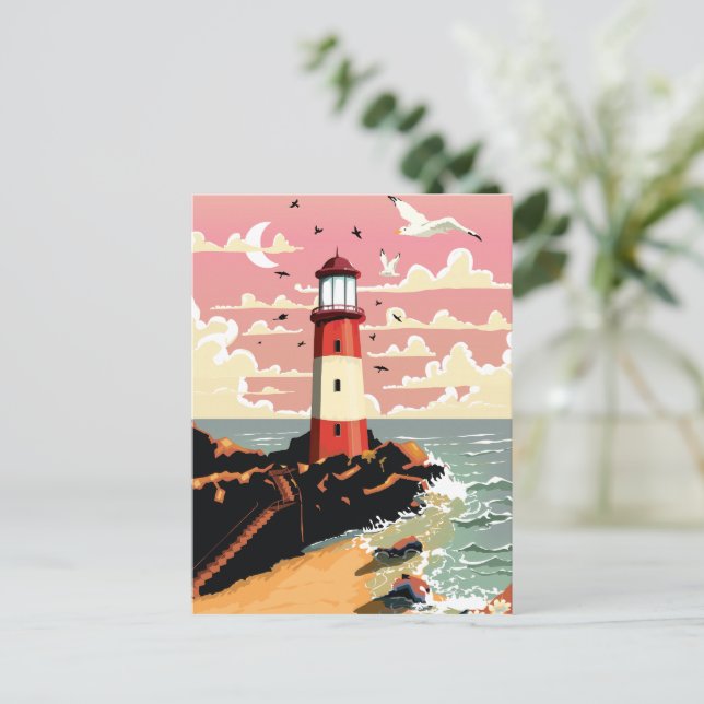 Cartão Postal Farol Antigo (Em pé/Frente)