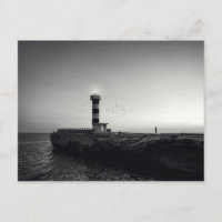 Farol ao Pôr do Sol