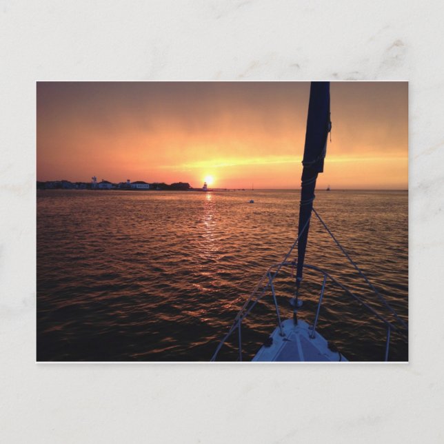 Cartão Postal Farol Brant Point (Frente)