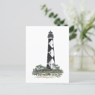 Cartão Postal Farol Cape Lookout
