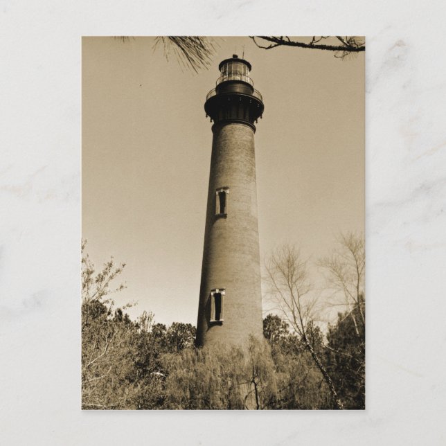 Cartão Postal Farol Currituck (Frente)