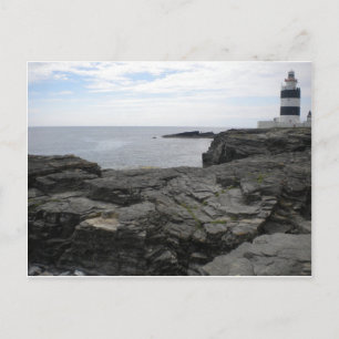 Cartão Postal farol da cabeça do gancho Ireland.jpg