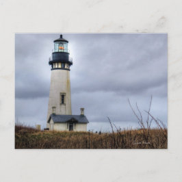Cartão Postal Farol da cidade de Lincoln