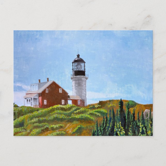Cartão Postal Farol da Ilha Seguin (Frente)