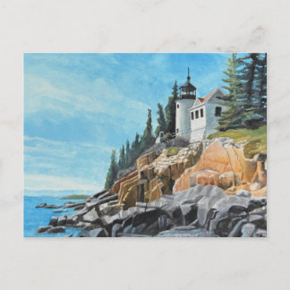 Cartão Postal Farol de Bass Harbor