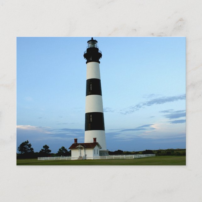 Cartão Postal Farol de Bodie Island (Frente)