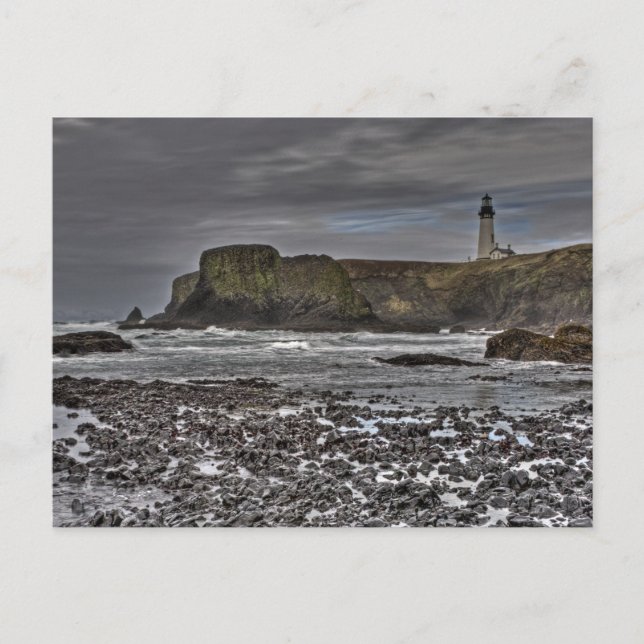 Cartão Postal Farol de Cabeça de Yaquina (Frente)