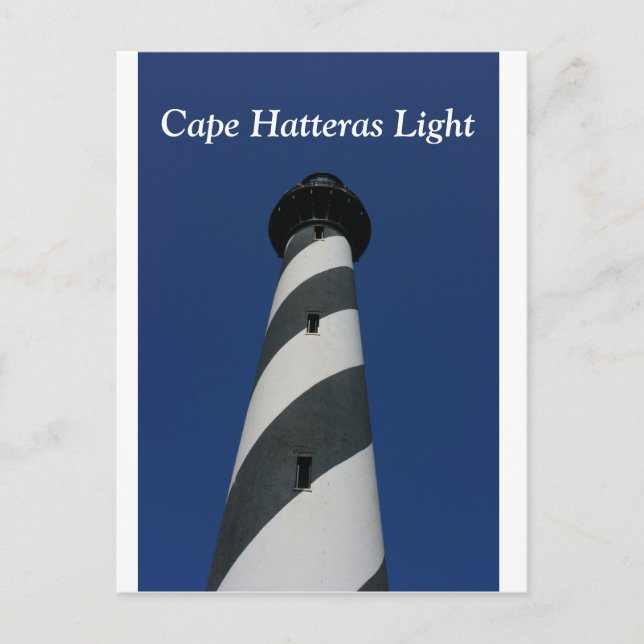 Cartão Postal Farol de Cape Hatteras (Frente)