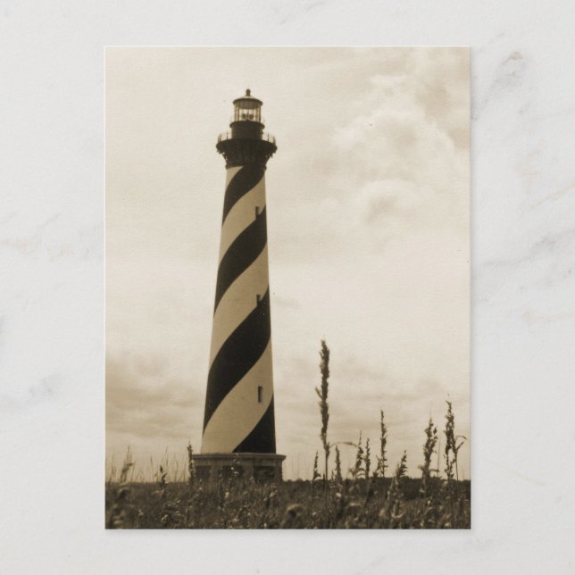 Cartão Postal Farol de Cape Hatteras (Frente)