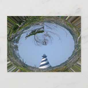 Cartão Postal Farol de Cape Hatteras da Série Wetlands