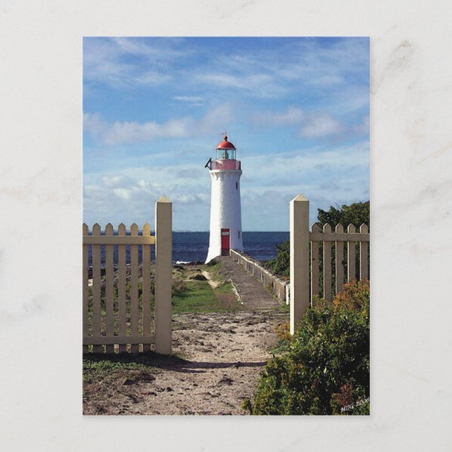 Cartão Postal Farol de Caribe (Frente)