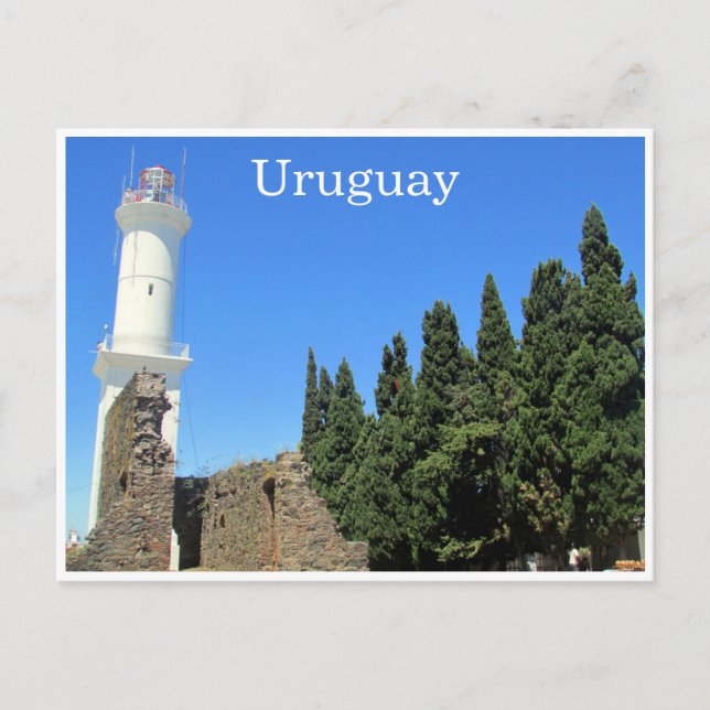 Cartão Postal farol de colônia (Frente)