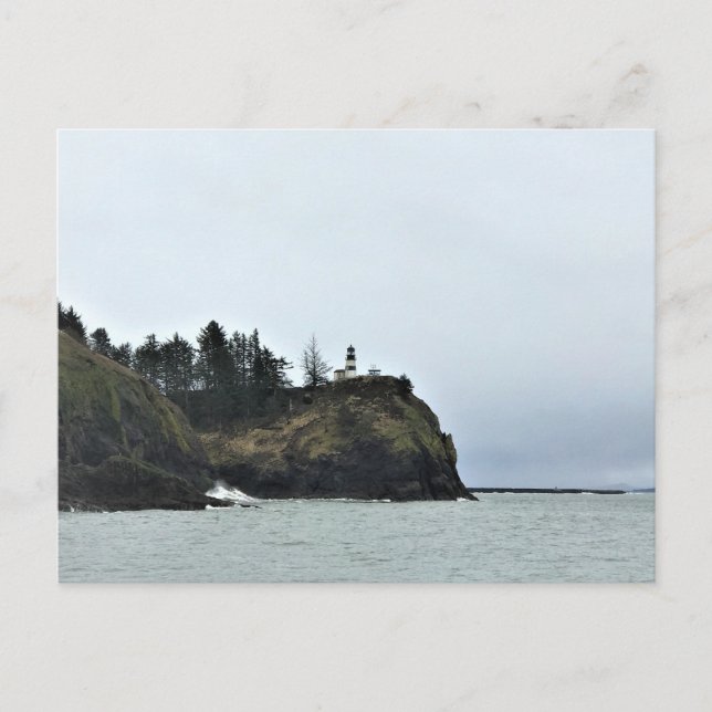Cartão Postal Farol de Desapontamento de Cabo, Washington (Frente)