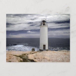 Cartão Postal Farol de Laxe Galiza, Espanha