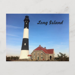 Cartão Postal Farol de Long Island 3