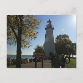 Cartão Postal Farol de Marblehead, Ohio