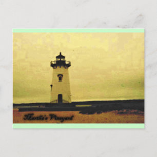 Cartão Postal Farol de Marthas Vineyard