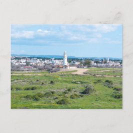 Cartão Postal Farol de Pafos, Chipre