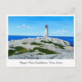 Cartão Postal Farol de Peggy's Cove